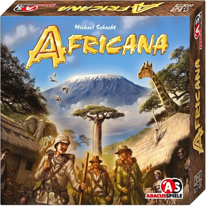 Produktbild Abacus ABA03121 - Africana, Brettspiel, für 2 bis 4 Spieler, ab 8 Jahren (Deutsch)