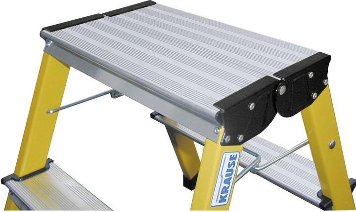 Immagine prodotto Krause Doppio passo pieghevole in alluminio kl (Gradino pieghevole, 45 cm)