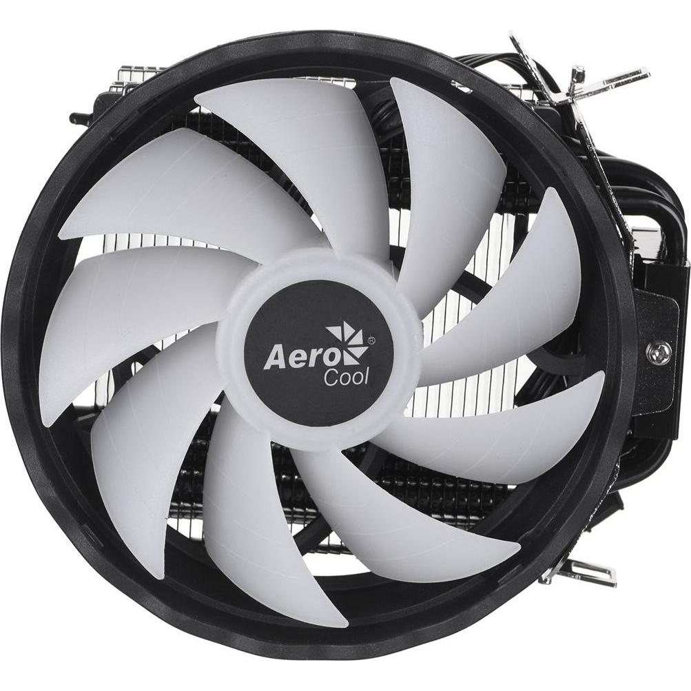AeroCool PGS Rave 3 FRGB PWM 4P, CPU Kühler, Schwarz