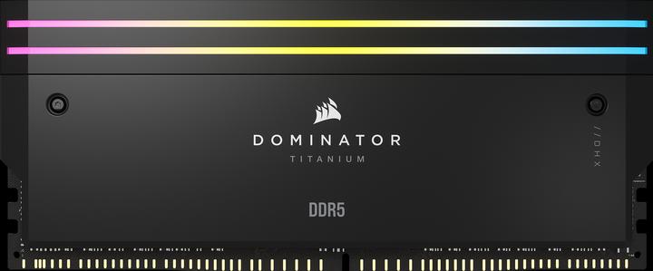 Produktbild Corsair DOMINATOR Titanium Light Enhancement Kit, 2-up config, Functional LEDs, Black Heatsink, no DRAM ICs (RGB)