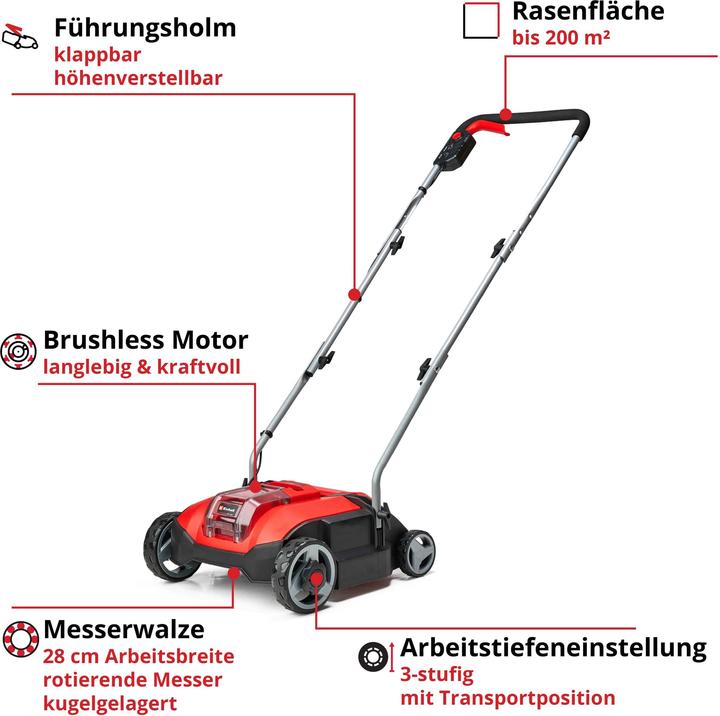 Einhell GC-SC 18/28 Li-Solo