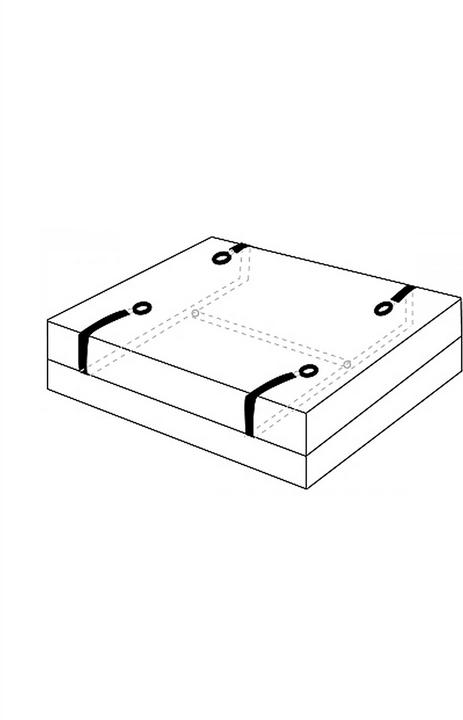 Actual product image Shots Bed bondage set