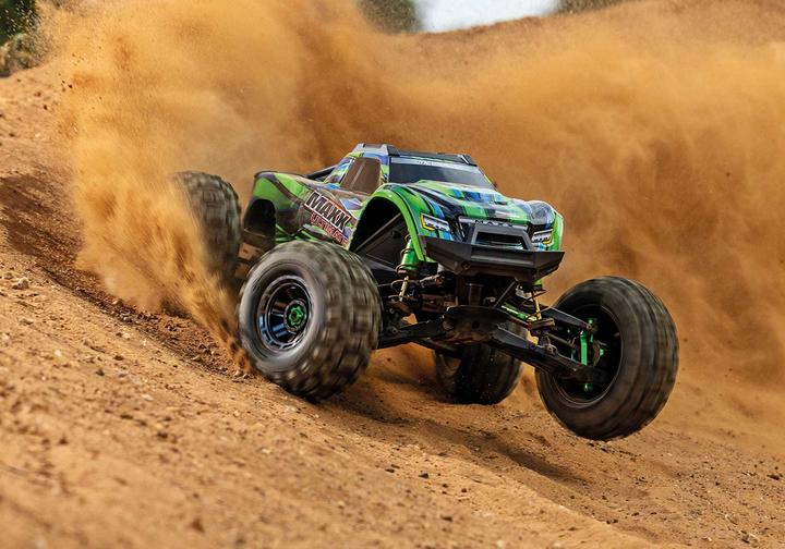 Produktbild Traxxas MAXX Ultimate 4x4 grün 1/10 Monster-Truck RTR Brushless, ohne Akku und Ladegerät (RTR Ready-to-Run)