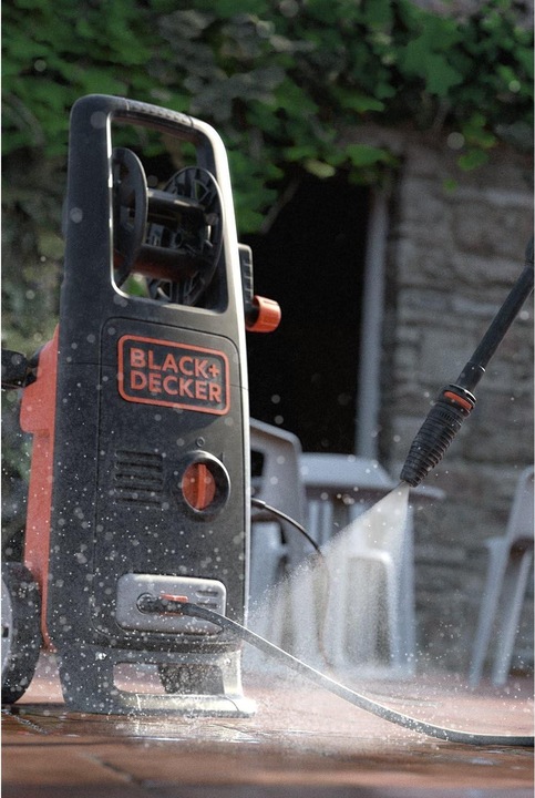Actual product image Black & Decker Black+Decker High Pressure Cleaner with Patio Cleaner Deluxe and Brush BXPW2200PE (Electrical connection)