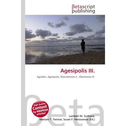 Agesipolis III., Fachbücher
