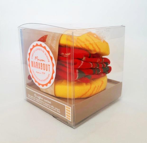 Image du produit Funny socks : burger (Français, Collectif, 2024)