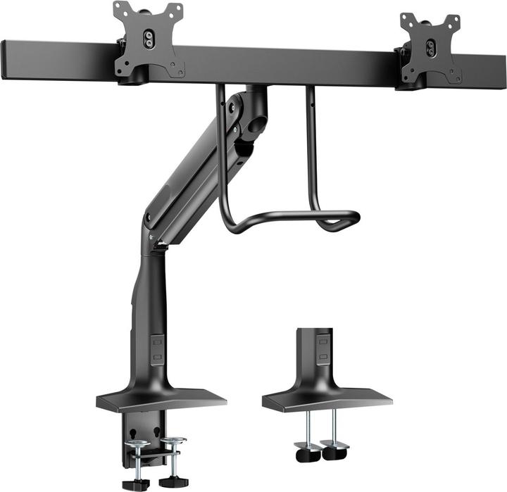 Produktbild V7 Dual Monitor Gas Spring Mount (Tisch, 32", 10 kg)