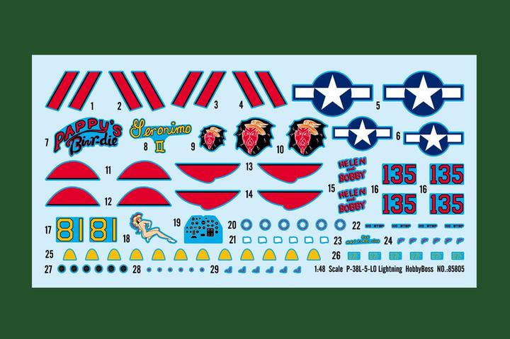 Image du produit Hobby Boss P-38L-5-LO Éclair