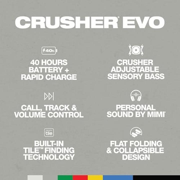 Immagine prodotto Skullcandy Crusher Evo (40 h, Senza fili)