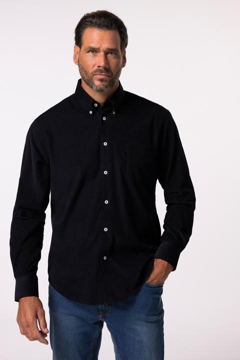 Produktbild JP1880 JP 1880 Cordhemd, Langarm, Buttondown-Kragen, Modern Fit (4XL)