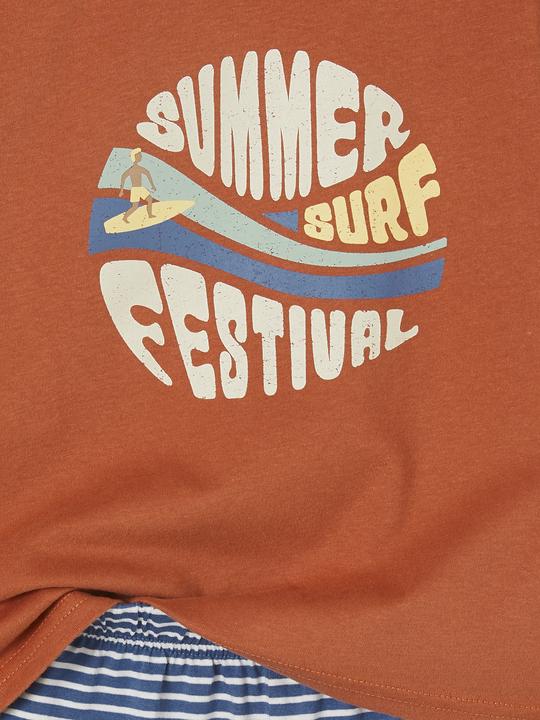 Produktbild Vertbaudet 2er-Pack kurze Jungen Schlafanzüge „Summer Surf“ (92)