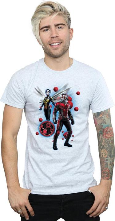 Actual product image Mens Ant-Man And The Wasp Particle Pose T-Shirt (XXL)