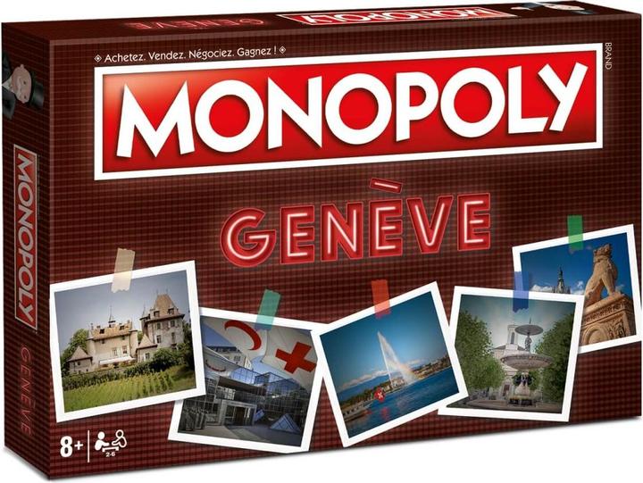 Actual product image Monopoly Genï¿½ve (Version 2021) (French, 2 - 8 Players)