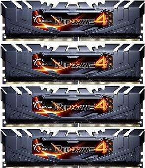 G.Skill Ripjaws 4 (4 x 8GB, 2400 MHz, DDR4-RAM, DIMM)