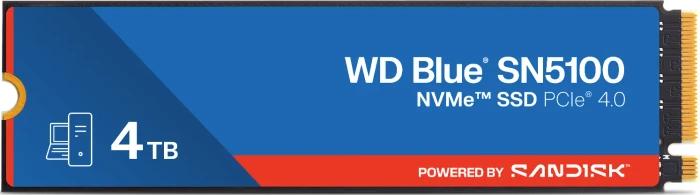 Actual product image SANDISK WD Blue SN5100 NVMe 4TB M2 (4000 GB, M.2 2280)