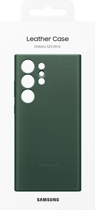 Actual product image Samsung Leather Case (Samsung Galaxy S23 Ultra)