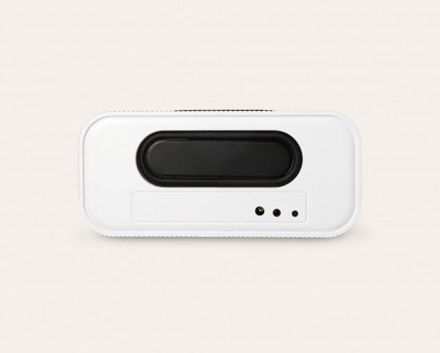 Actual product image KSIX Wuad Alarm Clock Wireless Charger 10w Bluetooth Speaker Fm Radio