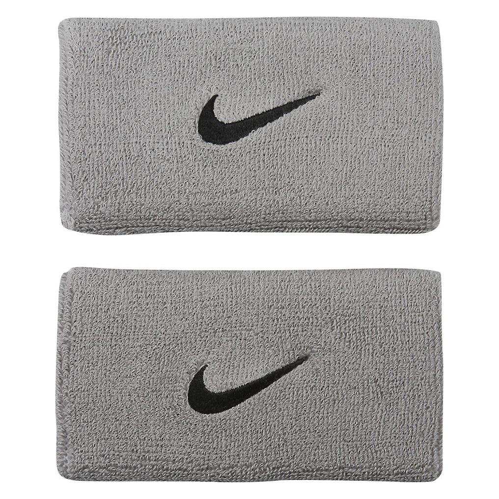 Nike, Unisex, Schweissband, Jumbo Wristbands Grey (2x), Grau