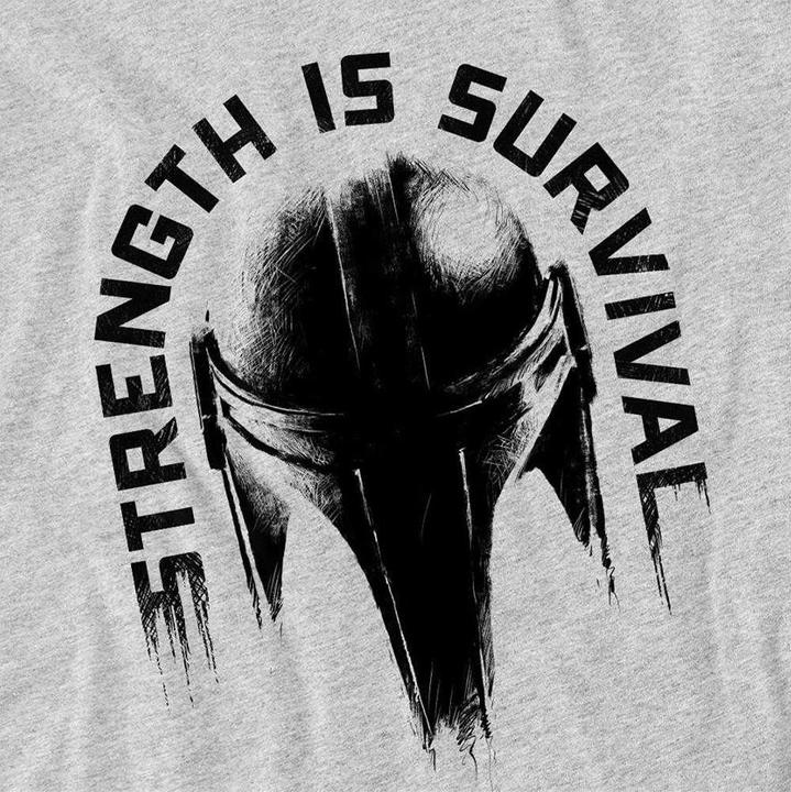 Produktbild Star Wars Strength Is Survival TShirt (S)