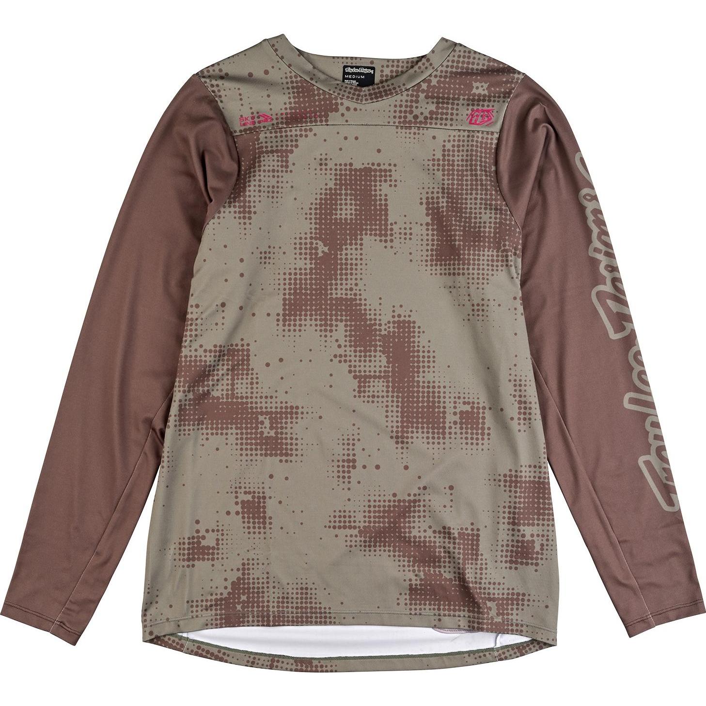 Troy Lee Designs, Herren, Velotrikot, Skyline Chill Jersey - Scattered (M), Grün, M