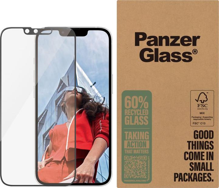Produktbild PanzerGlass ® Displayschutz iPhone SE (2025) | 14 | 13 | 13 Pro | Ultra-Wide Fit (1 Stück, Apple iPhone 14, Apple iPhone 13, Apple iPhone 13 Pro)