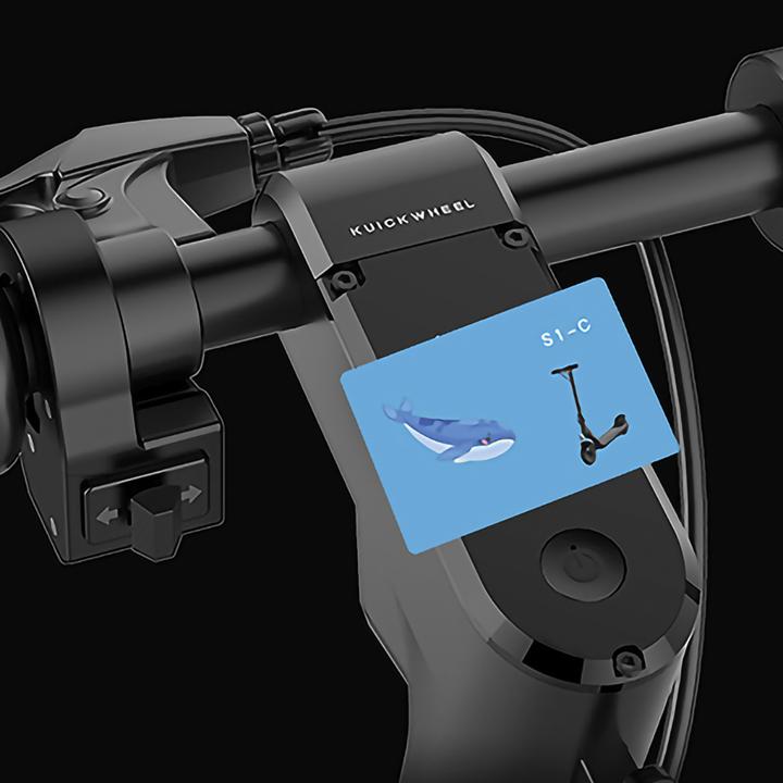 Actual product image Kuickwheel S1-C PRO, 36V 13Ah (20 km/h, 50 km)