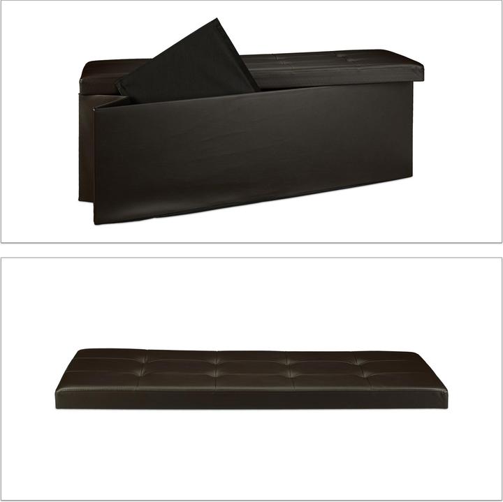 Produktbild Relaxdays Faltbare Sitzbank (114 cm)