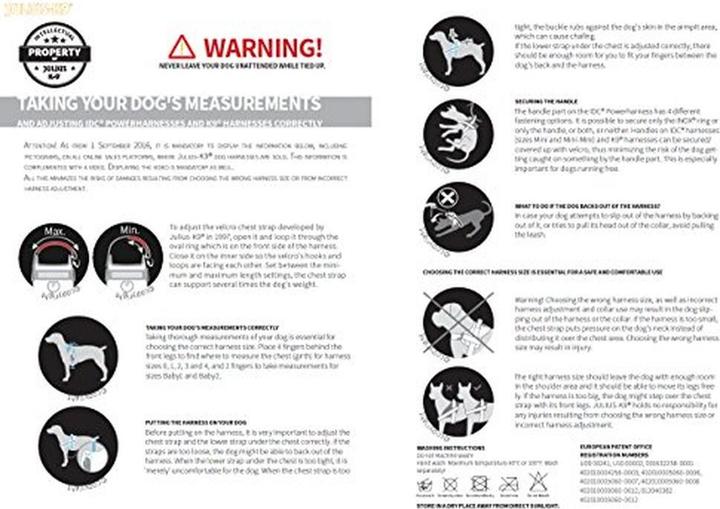 Image du produit Julius-K9 IDC®-Powergeschirr Taille : Tour de poitrine (2, Chien, Sport canin)