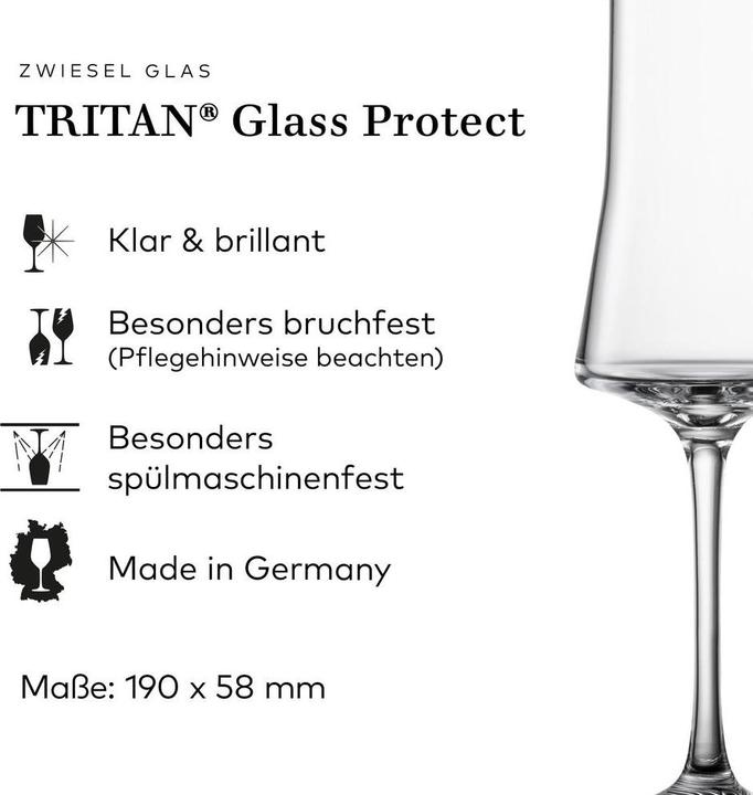 Produktbild Zwiesel ZWG Grappaglas Echo 147ml (1.47 dl, 4x, Likörgläser + Grappagläser)