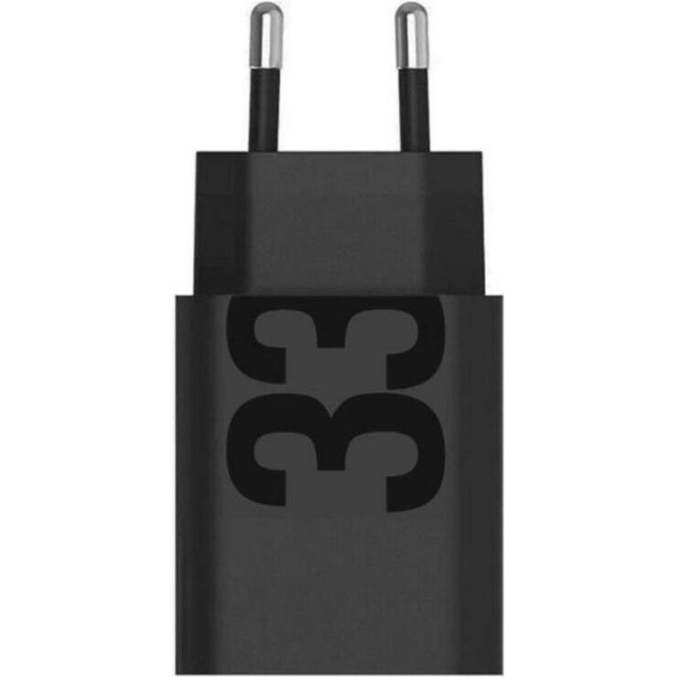 Motorola Adapter original charger Type C 33W MC332 black bulk (33 W, 1 porzione), Caricatore USB, Nero