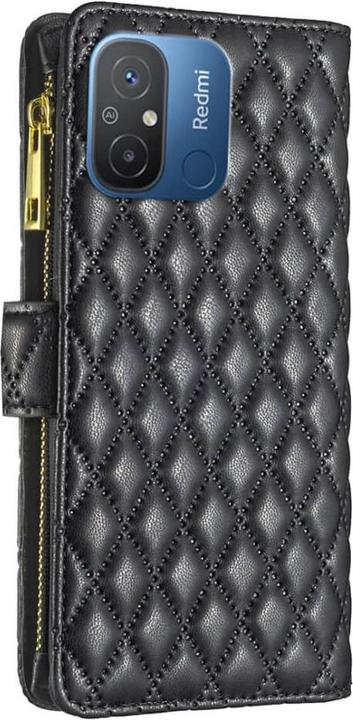 Produktbild Binfen Color Xiaomi Redmi 12C - BINFEN Brieftaschen Hülle schwarz (Xiaomi Redmi 12C)