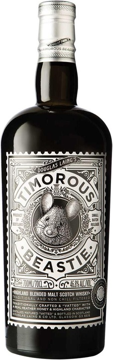 Immagine prodotto Douglas Laing Bestiola timorosa (Miscelato Whisky, Whisky scozzese, 1 x 70 cl)