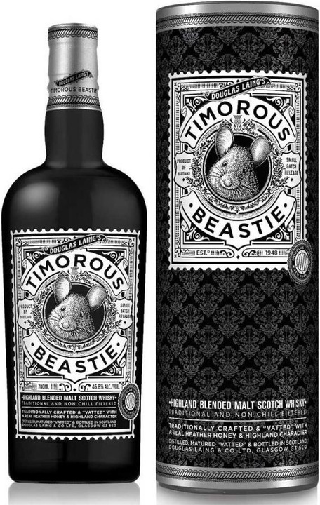 Immagine prodotto Douglas Laing Bestiola timorosa (Miscelato Whisky, Whisky scozzese, 1 x 70 cl)
