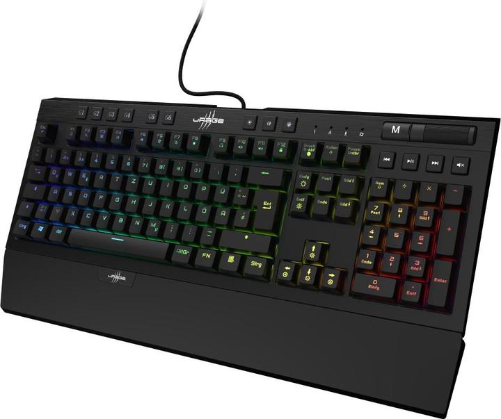 Image du produit Urage Clavier de jeu Exodus 900 Mechanical, switches bleus (DE, Filaire)