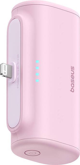 Produktbild Baseus Powerbank OS-Baseus Compact IP 5000mAh 20W (pink) (5000 mAh, 20 W, 18 Wh)
