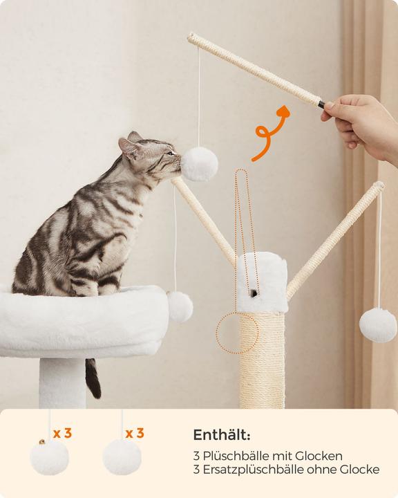 Actual product image Feandrea Mr. Kittens (140 cm, Greige)