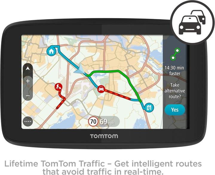 Produktbild TomTom GO 520 â€“ Autonavigatie â€“ Wereld (1PN5.002.01) (5")