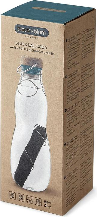Immagine prodotto Black + Blum Bicchiere Eau Good (design ottimizzato), oceano, 650 ml (0.65 l)