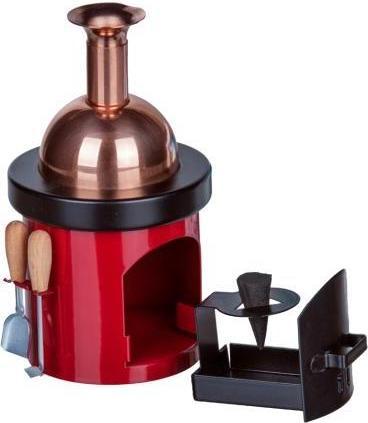 Immagine prodotto Crottendorfer 2210 - Bollitore per forno a fumo (rosso), 13 cm