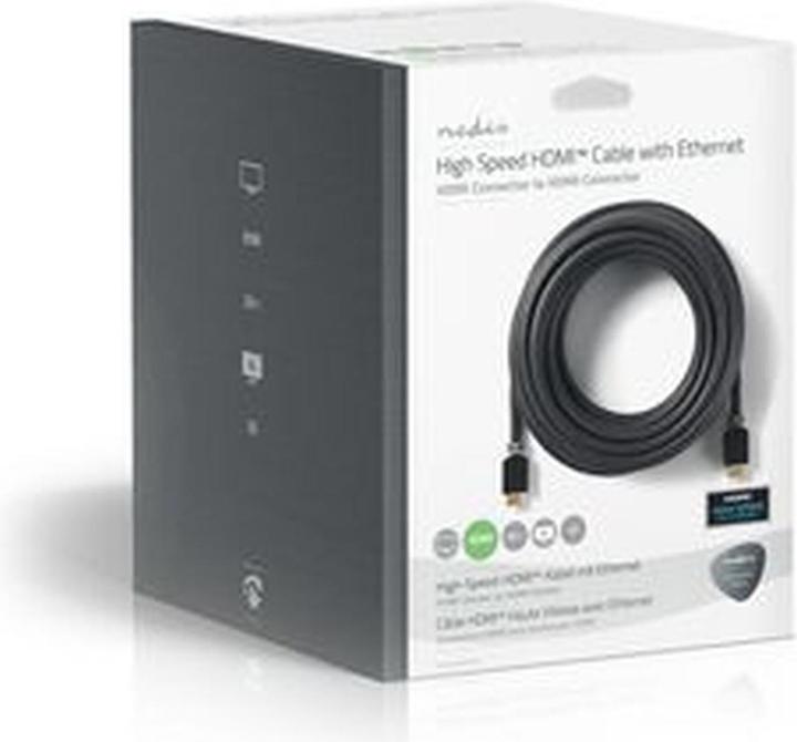 Productafbeelding Nedis Hoge Snelheid? HDMI Kabel met Ethernet- HDMI Aansluiting- 4Ka30Hz- (20 m)