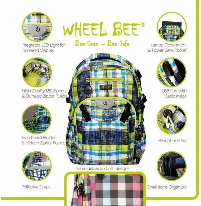 Produktbild Wheel Bee Freizeit-Rucksack Generation Z "Puzzle"