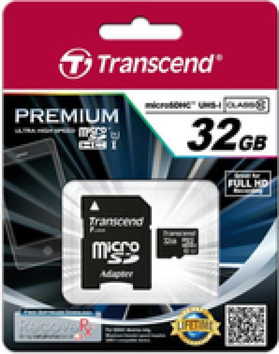 Transcend Premium 400x (32 GB, microSDHC, U1, UHS-I)
