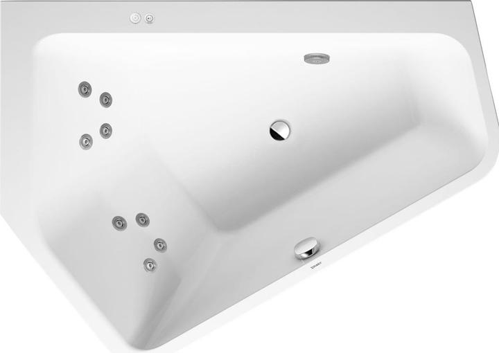 Produktbild Duravit Whirlwanne PAIOVA 5 Ecke li 205 l 1770x1300mm we Jet-System