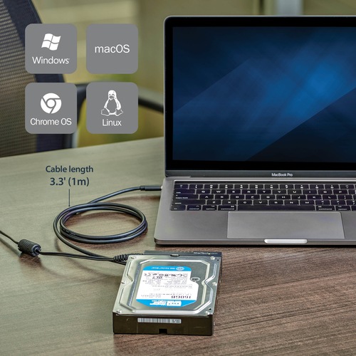 Immagine prodotto StarTech Cavo Adattatore USB-C A Sata (USB-C, 1 Porti)