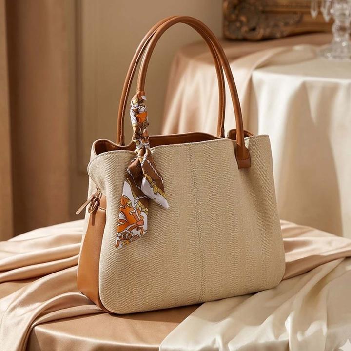 Immagine prodotto Gallantry Damen Shopper Chevron mit Tuch