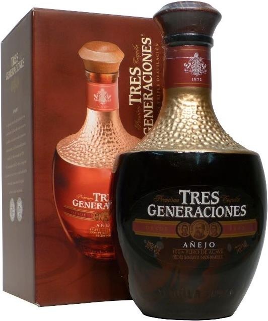 Produktbild Sauza Tres Generaciones Añejo (1 x 70 cl)