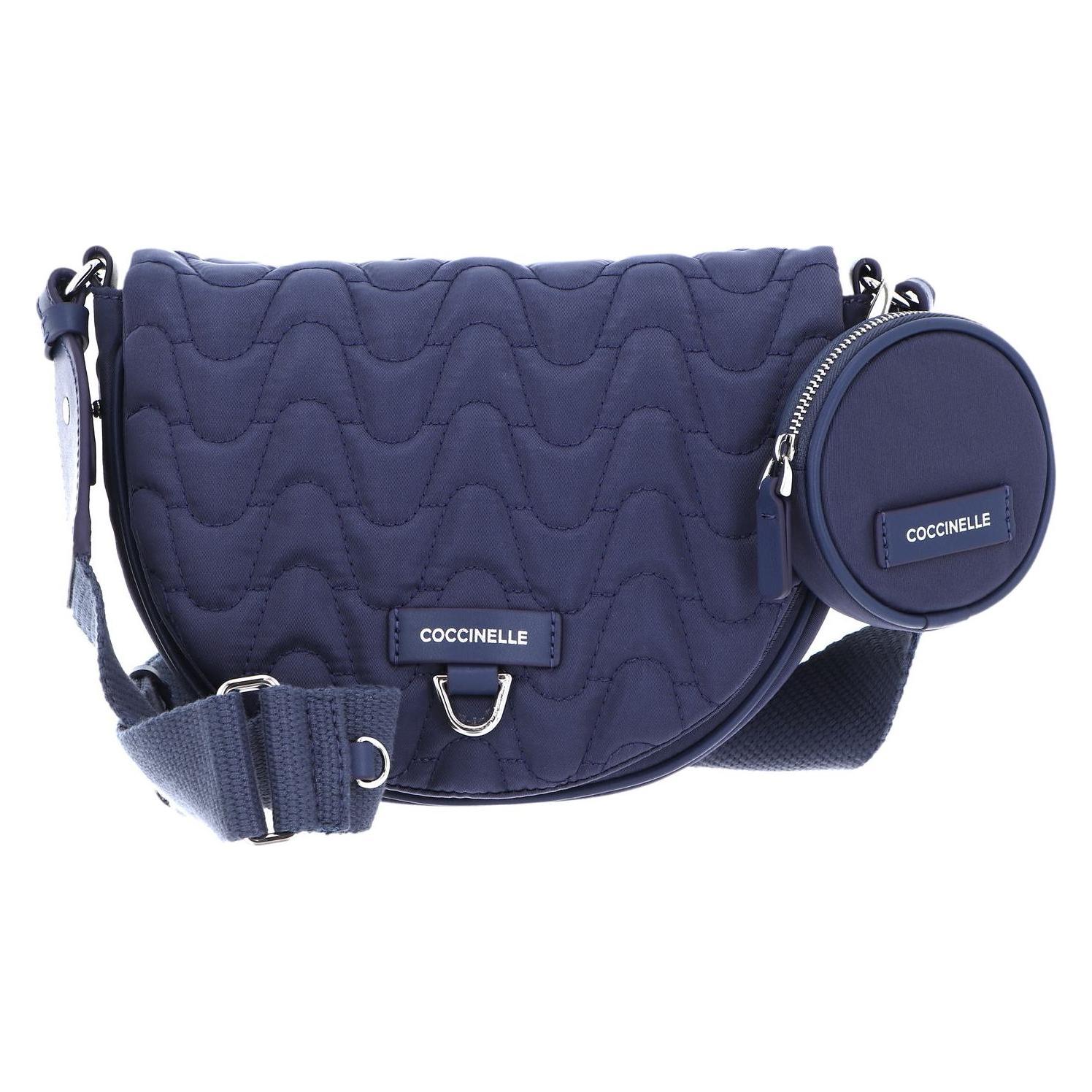 Coccinelle, Damen, Handtasche, Blaire Nyl. Mate Crossover Bag, Blau