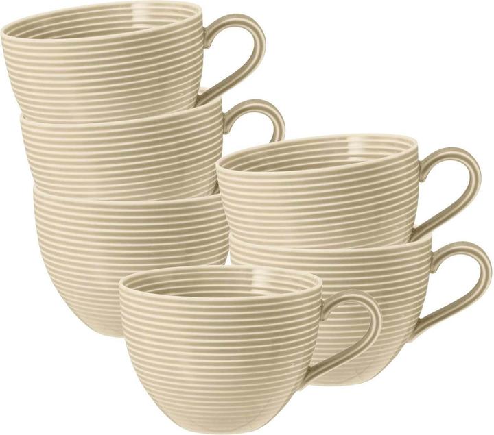 Image du produit Seltmann Beat Color Glaze Tasses à café au lait (350 ml, 6 x)