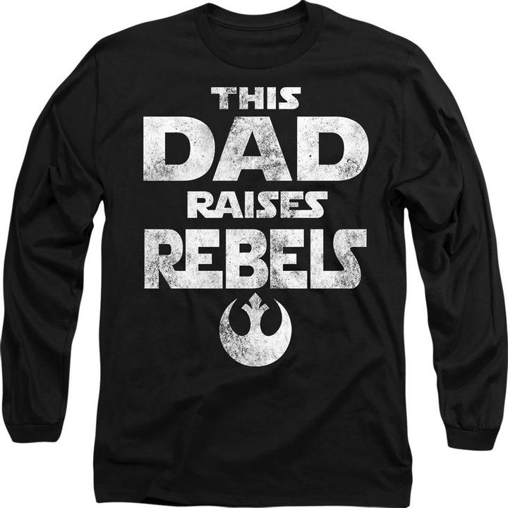 Image du produit Star Wars - T-shirt DAD RAISES REBELS - Adulte (S)