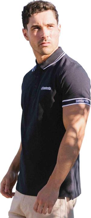 Produktbild Lambretta SS25 Poloshirt Ärmel mit Markenschriftzug (XXL)